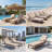 69.7" Outdoor Chaise Lounge Seat Cushion with Headrest-1774889153