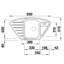Lantos 93 x 51cm Inset Kitchen Sink