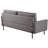 Aurane 71" Premium Linen Square Arm Sofa-1792113205