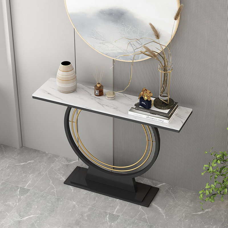 Console en pierre frittée
