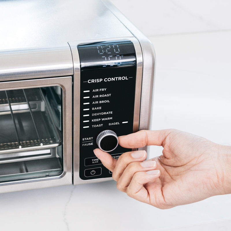 Stainless Steel Digital Air Fryer Oven with Keep Warm Function