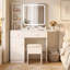 Meuble-lavabo avec miroir DEL Cradere-145302860