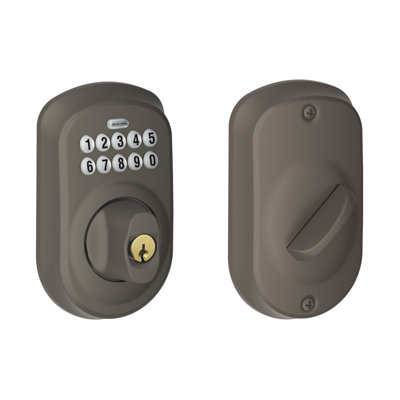 Schlage Keypad Deadbolt with Plymouth Trim