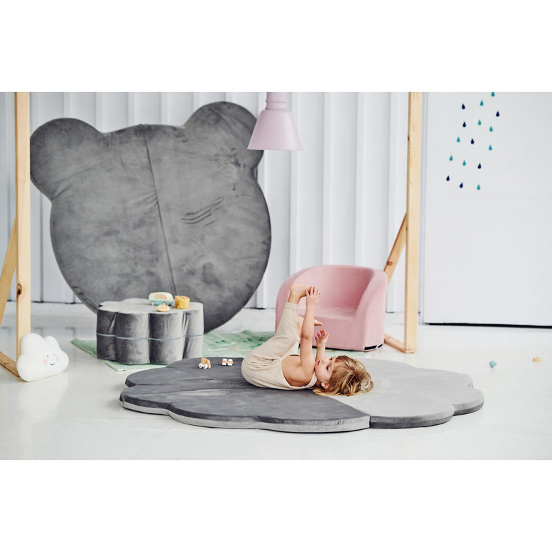 160cm L Foam Playmat, Grey