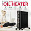 NETTA 8525 BTU Electric Radiator Space Heater with Adjustable Thermostat-123453572