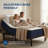 10/12 Inch Twin/Full/Queen/King Size Medium Firm Euro Top Hybrid Cooling Gel Memory Foam Mattress with Pocket Springs - Bed in a Box for Motion Isolation, Adjustable Base Friendly, CertiPUR-US Certified-615648744-615648745