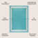 Claraville Classic Diamond Border Aqua/Light Gray Indoor/Outdoor Rug