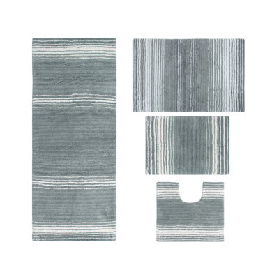 Alamanno 4 Piece Bath Rug Set