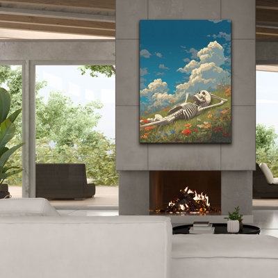 Epic Graffiti 'Forgot This Is The Whole Point' by Ann Klee Canvas Wall Art, 40" x 54"