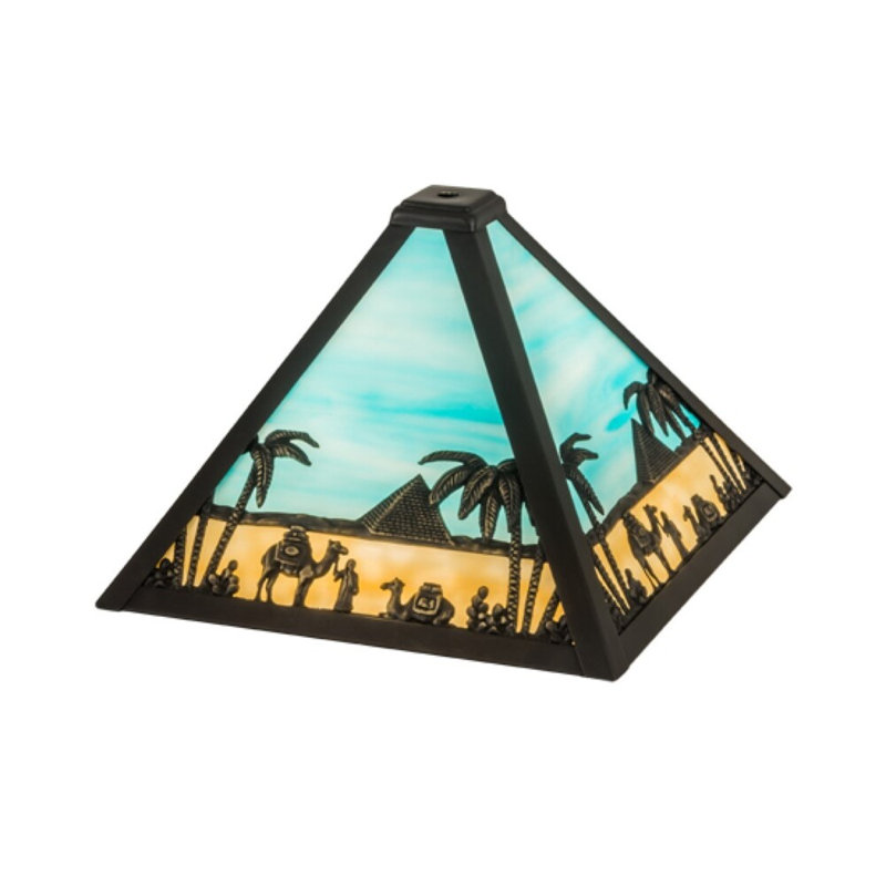 Claudette 7'' H Glass Empire Lighting Shade