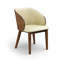 Chaise rembourrée en cuir Glenwood-1102903361
