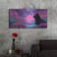  «Black Cat Cosmic Meadow» par Ann Klee, art mural en métal, 48 po x 24 po-1387347000