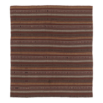 Kilim & Flatweave One-of-a-Kind 6'1x7'0 Area Rug
