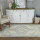 Fletcher Oriental Light Blue/Beige/Light Brown Area Rug
