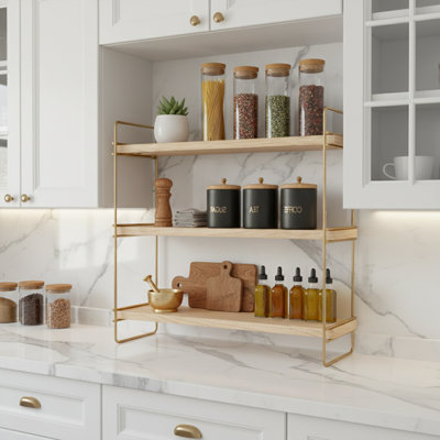 Zyshaun 3 Tiers Freestanding Bathroom Storage