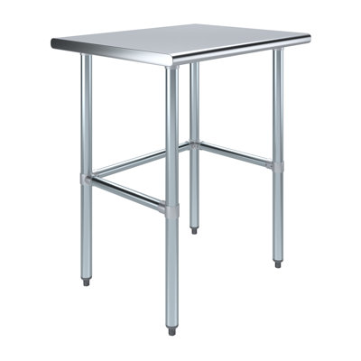 Stainless Steel Open Base Work Table