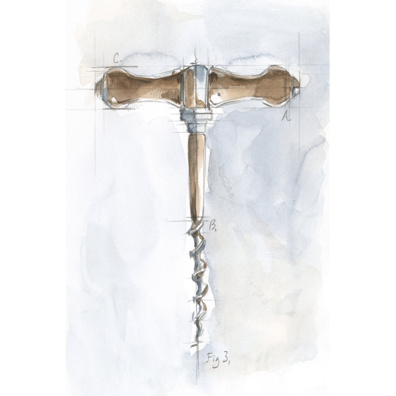 Corkscrew Variety III by Ethan Harper - Wrapped Canvas Print, 46cm H x 30cm W x 3.8cm D
