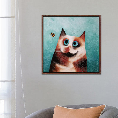 Bebe And Bee 1 Piece Wall Art on Canvas