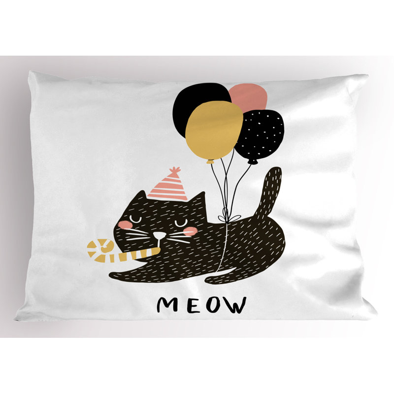 Ensemble de 2 taies décoratives pour chat Ambesonne, H 20 po x l 36 po