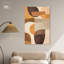 Art mural abstrait Filipa Canvas Midcentury par Art Remedy-104625589-104625593