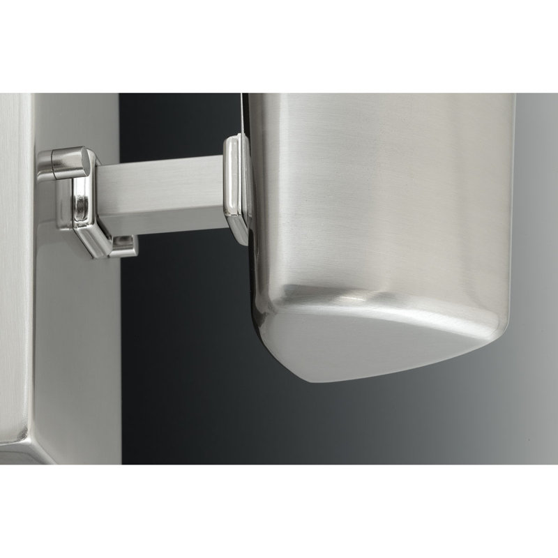 Petworth Dimmable Vanity Light, Brushed Nickel