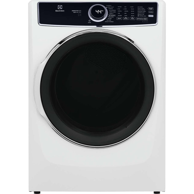 Sécheuse à gaz à vapeur à chargement frontal Electrolux Pi., Blanc