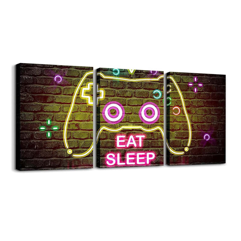 3 Piece Wrapped Canvas Print