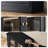 Modular Storage Display Cabinet with Doors  (Set of 1), Black-1280478692
