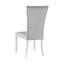 Ensemble de 2 chaises d'appoint rembourrées en velours