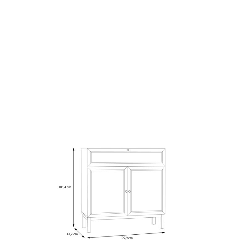 Tabor Rectangle Accent Cabinet