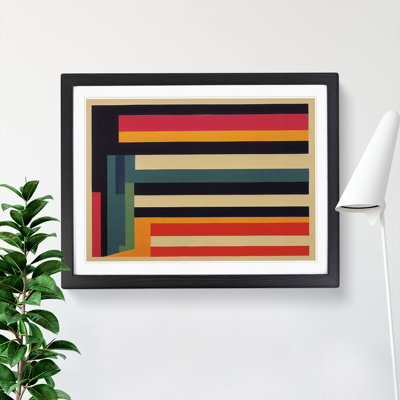Vintage Abstract Art Vol.2 - Framed Print