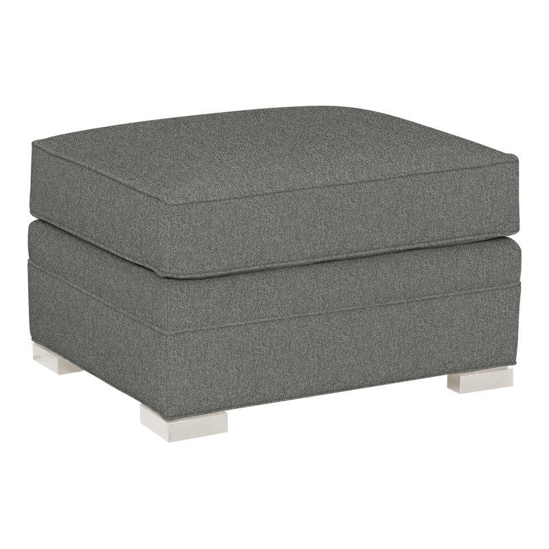 Davidson 28" Ottoman, Casa Blanca, Ian Pewter
