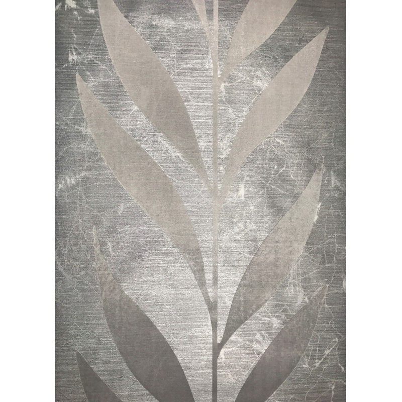 Papier peint argenté Dearne