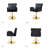 Theo Swivel Adjustable Height Bar Stool-59920274
