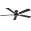 Ventilateur de plafond encastré moderne de 52 po avec télécommande pour chambre à coucher / salon Cissline