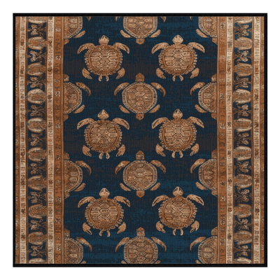 Machine Washable Persian Brown Area Rug