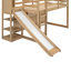Lit mezzanine avec glissade Wood House-1854177347