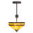 Glass Semi Flush Mount