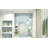 Free Flow 1 in. x 2 in. Glass Straight Edge Brick Mosaic Wall & Pool Tile