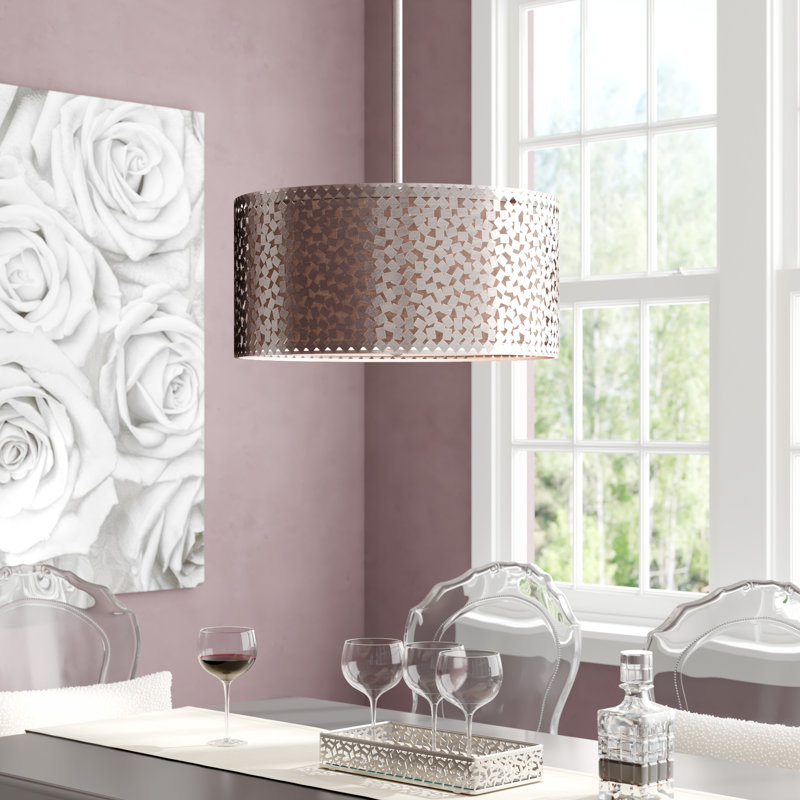 Whitby 4 - Light Drum Pendant