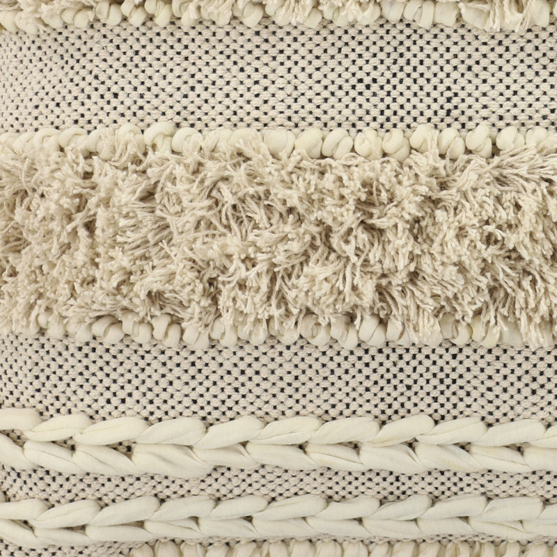 Coussin en coton Johana, 20 po x 20 po