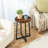 Watse 21.7'' Tall Round End Table-1452252349