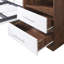 Lit escamotable double pleine grandeur avec armoire