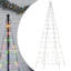 LED Christmas Tree on Flagpole 200 LEDs 180 cm-585877233