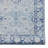 Emanuel Traditional Machine Woven Flatweave Light Blue and Blue Area Rug with Non Skid Backing -342339159