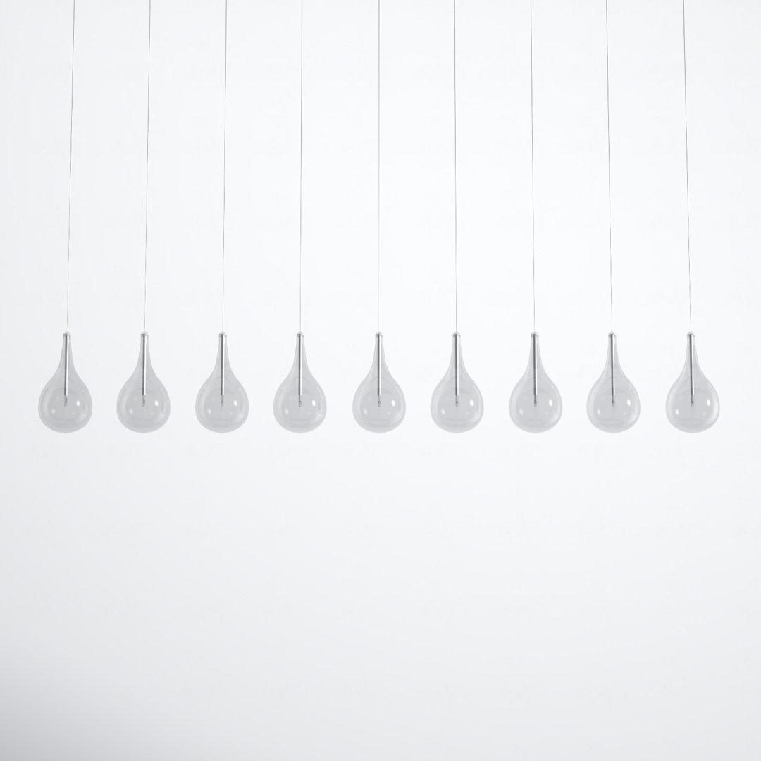 Deva 9 - Light Kitchen Island Pendant AllModern Bulb 