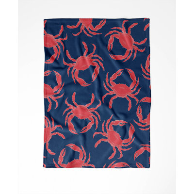 Crabby Soft Mink Fleece Velveteen Blanket