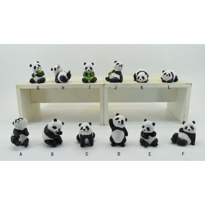 Figurine d'ours panda
