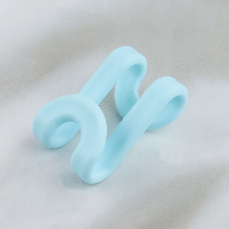 60 PCS Clothes Hanger Connector Mini Plastic Cascading Hooks Space Saving Hanger Extender Clips, Blue