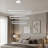 Modern Three-Tier Rectangular LED Chandelier – Adjustable Height-923189966-923189964